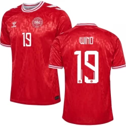 Maglia Calcio Danimarca Wind #19 Europei 2024 Prima Uomo