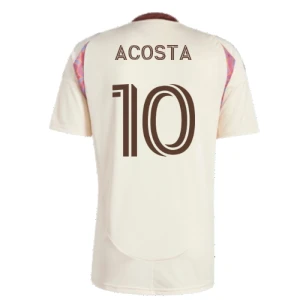 Maglia Calcio DC United 2025-26 Acosta #10 Trasferta Uomo