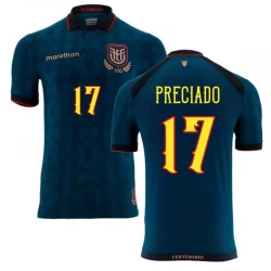 Maglia Calcio Ecuador 2025-26 Preciado #17 Trasferta Uomo