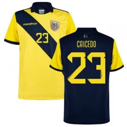 Maglia Calcio Ecuador Moisés Caicedo #23 Copa America 2024 Prima Uomo