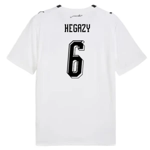 Maglia Calcio Egitto Hegazy #6 Mondiali 2026 Trasferta Uomo