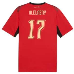 Maglia Calcio Egitto M. Elneny #17 Mondiali 2026 Prima Uomo