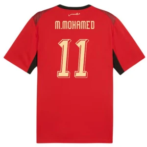 Maglia Calcio Egitto M. Mohamed #11 Mondiali 2026 Prima Uomo