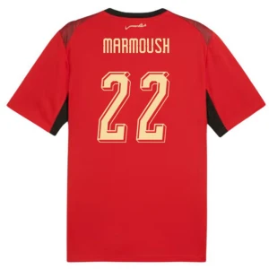 Maglia Calcio Egitto Marmoush #22 Mondiali 2026 Prima Uomo