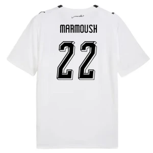 Maglia Calcio Egitto Marmoush #22 Mondiali 2026 Trasferta Uomo