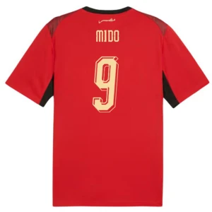 Maglia Calcio Egitto Mido #9 Mondiali 2026 Prima Uomo