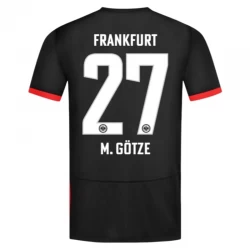 Maglia Calcio Eintracht Frankfurt 2024-25 M.Gotze #27 Trasferta Uomo