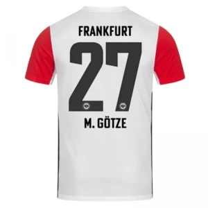 Maglia Calcio Eintracht Frankfurt M.Gotze #27 2024-25 Prima Uomo