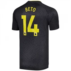 Maglia Calcio Everton FC 2024-25 Beto #14 Trasferta Uomo