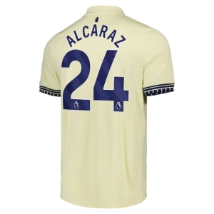 Maglia Calcio Everton FC 2025-26 Alcaraz #24 Trasferta Uomo