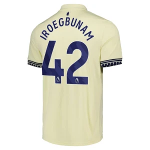Maglia Calcio Everton FC 2025-26 Iroegbunam #42 Trasferta Uomo