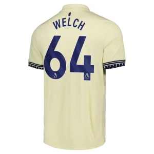 Maglia Calcio Everton FC 2025-26 Welch #64 Trasferta Uomo