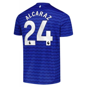 Maglia Calcio Everton FC Alcaraz #24 2025-26 Prima Uomo