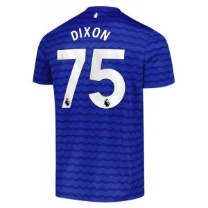 Maglia Calcio Everton FC Dixon #75 2025-26 Prima Uomo
