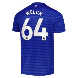 Maglia Calcio Everton FC Welch #64 2025-26 Prima Uomo