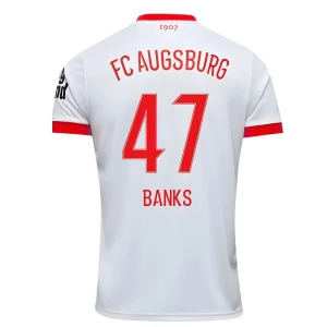 Maglia Calcio FC Augsburg Banks #47 2025-26 Prima Uomo