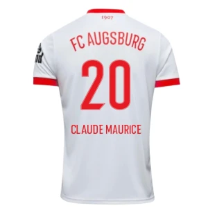 Maglia Calcio FC Augsburg Claude Maurice #20 2025-26 Prima Uomo