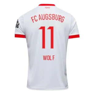Maglia Calcio FC Augsburg Wolf #11 2025-26 Prima Uomo