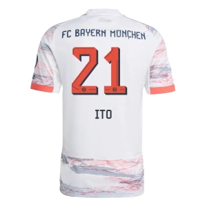 Maglia Calcio FC Bayern München 2025-26 Ito #21 Trasferta Uomo
