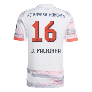 Maglia Calcio FC Bayern München 2025-26 J. Palhinha #16 Trasferta Uomo