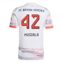 Maglia Calcio FC Bayern München 2025-26 Jamal Musiala #42 Trasferta Uomo
