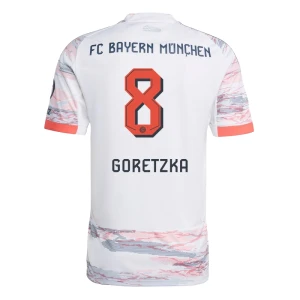 Maglia Calcio FC Bayern München 2025-26 Leon Goretzka #8 Trasferta Uomo