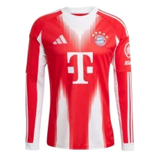 Maglia Calcio FC Bayern München 2025-26 Prima Uomo Manica Lunga