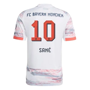 Maglia Calcio FC Bayern München 2025-26 Sane #10 Trasferta Uomo