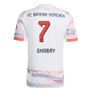 Maglia Calcio FC Bayern München 2025-26 Serge Gnabry #7 Trasferta Uomo