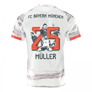 Maglia Calcio FC Bayern München 2025-26 Special Muller #25 Trasferta Uomo