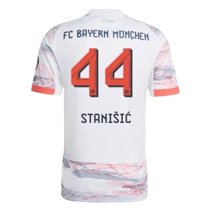 Maglia Calcio FC Bayern München 2025-26 Stanisic #44 Trasferta Uomo