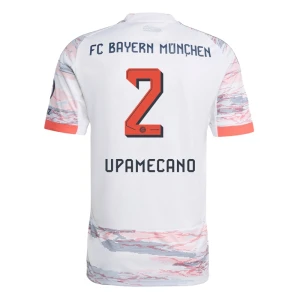 Maglia Calcio FC Bayern München 2025-26 Upamecano #2 Trasferta Uomo