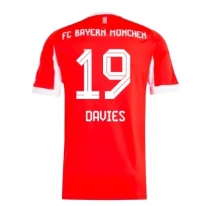Maglia Calcio FC Bayern München Alphonso Davies #19 2025-26 Prima Uomo