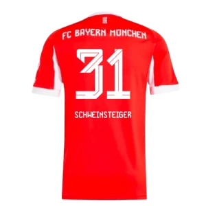 Maglia Calcio FC Bayern München Bastian Schweinsteiger #31 2025-26 Prima Uomo