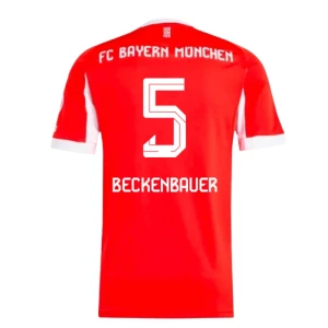 Maglia Calcio FC Bayern München Beckenbauer #5 2025-26 Prima Uomo