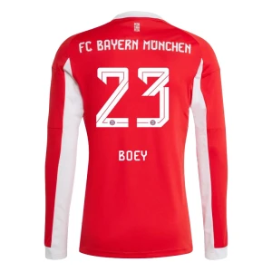 Maglia Calcio FC Bayern München Boey #23 2025-26 Prima Uomo Manica Lunga