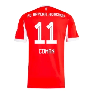 Maglia Calcio FC Bayern München Coman #11 2025-26 Prima Uomo
