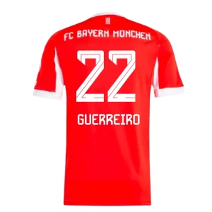 Maglia Calcio FC Bayern München Guerreiro #22 2025-26 Prima Uomo