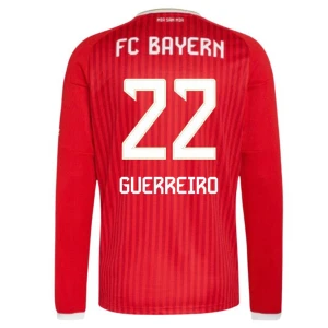 Maglia Calcio FC Bayern München Guerreiro #22 2026-27 Prima Uomo Manica Lunga