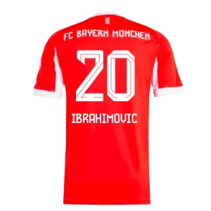 Maglia Calcio FC Bayern München Ibrahimovic #20 2025-26 Prima Uomo