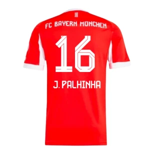 Maglia Calcio FC Bayern München J. Palhinha #16 2025-26 Prima Uomo