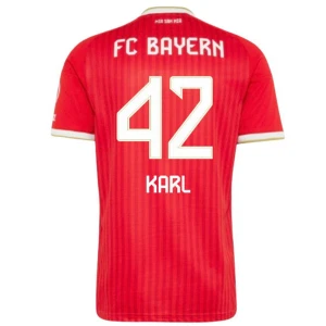 Maglia Calcio FC Bayern München Karl #42 2026-27 Prima Uomo