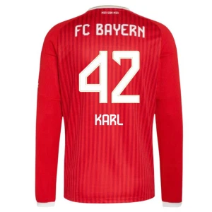 Maglia Calcio FC Bayern München Karl #42 2026-27 Prima Uomo Manica Lunga