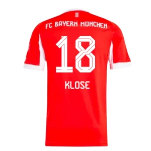 Maglia Calcio FC Bayern München Klose #18 2025-26 Prima Uomo