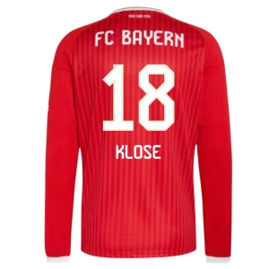 Maglia Calcio FC Bayern München Klose #18 2026-27 Prima Uomo Manica Lunga