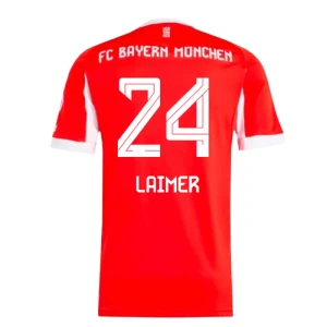 Maglia Calcio FC Bayern München Laimer #24 2025-26 Prima Uomo