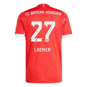 Maglia Calcio FC Bayern München Laimer #27 2025-26 Prima Uomo
