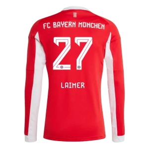 Maglia Calcio FC Bayern München Laimer #27 2025-26 Prima Uomo Manica Lunga