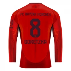 Maglia Calcio FC Bayern München Leon Goretzka #8 2024-25 Prima Uomo Manica Lunga