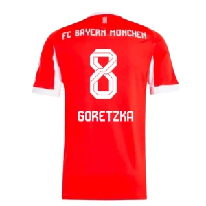 Maglia Calcio FC Bayern München Leon Goretzka #8 2025-26 Prima Uomo